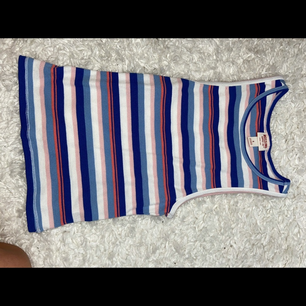 Stripe style tank top